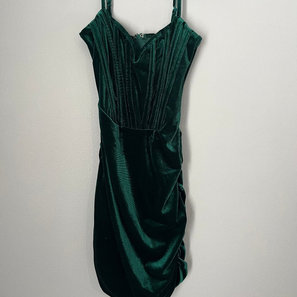Wiindsor small teal dress